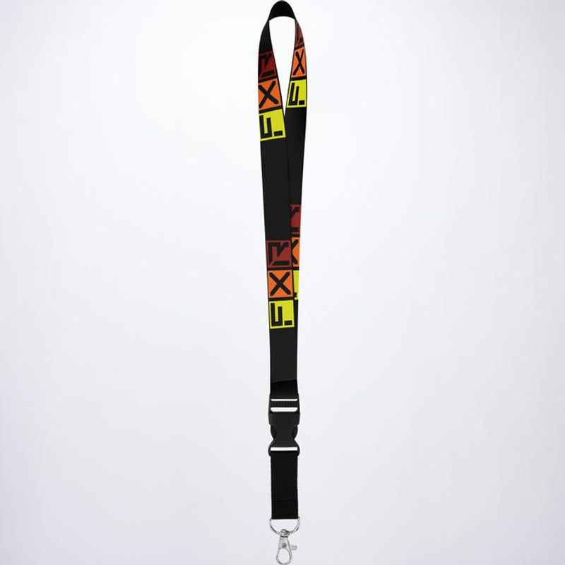 FXR Lanyard, black/inferno