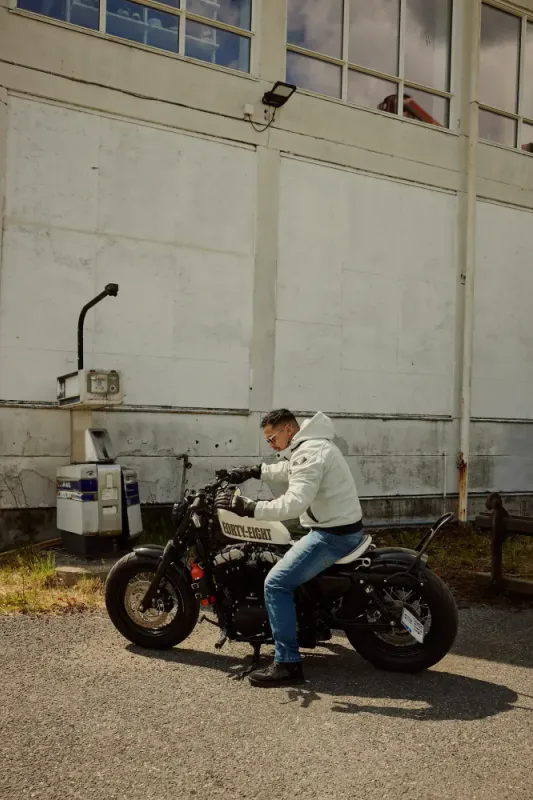 Bullfighter Lyseblå Cobra Kevlar MC-Jeans. Lengde: 32
