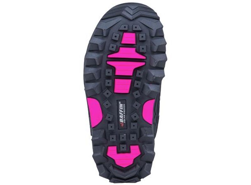 Baffin Snogoose Barn, sort/rosa (black/hyper berry)