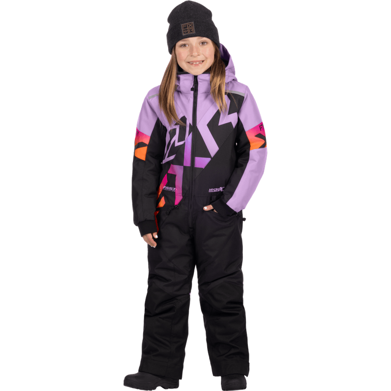 FXR Ch Cold Cross CX Monosuit 26, black/lilac glow