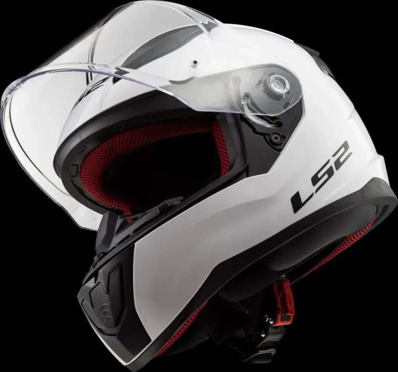 LS2 FF353 Rapid MC-Hjelm, gloss hvit