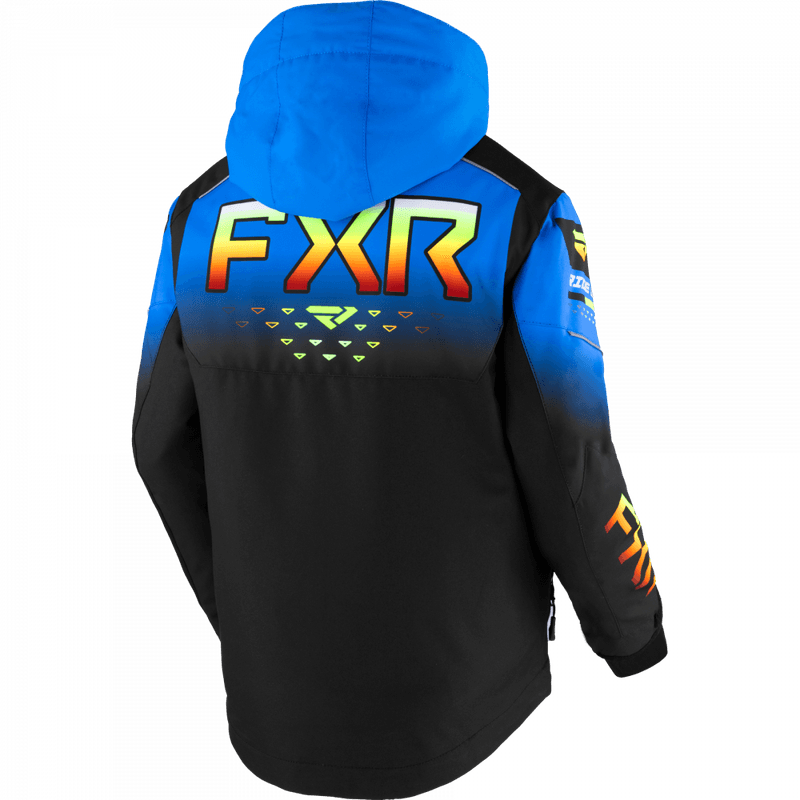 FXR Ch Helium Jacket 23, black/blue/inferno