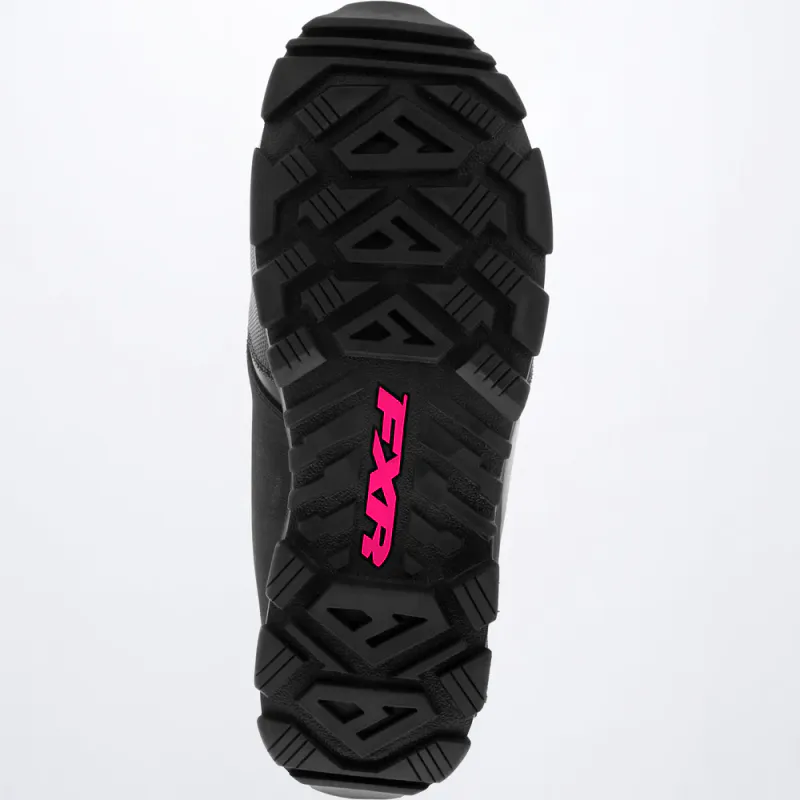 FXR X-Cross Pro BOA Boot, black/fuchsia