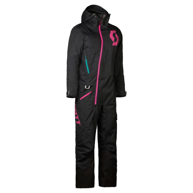 Scott Back-X Monosuit, sort/rosa