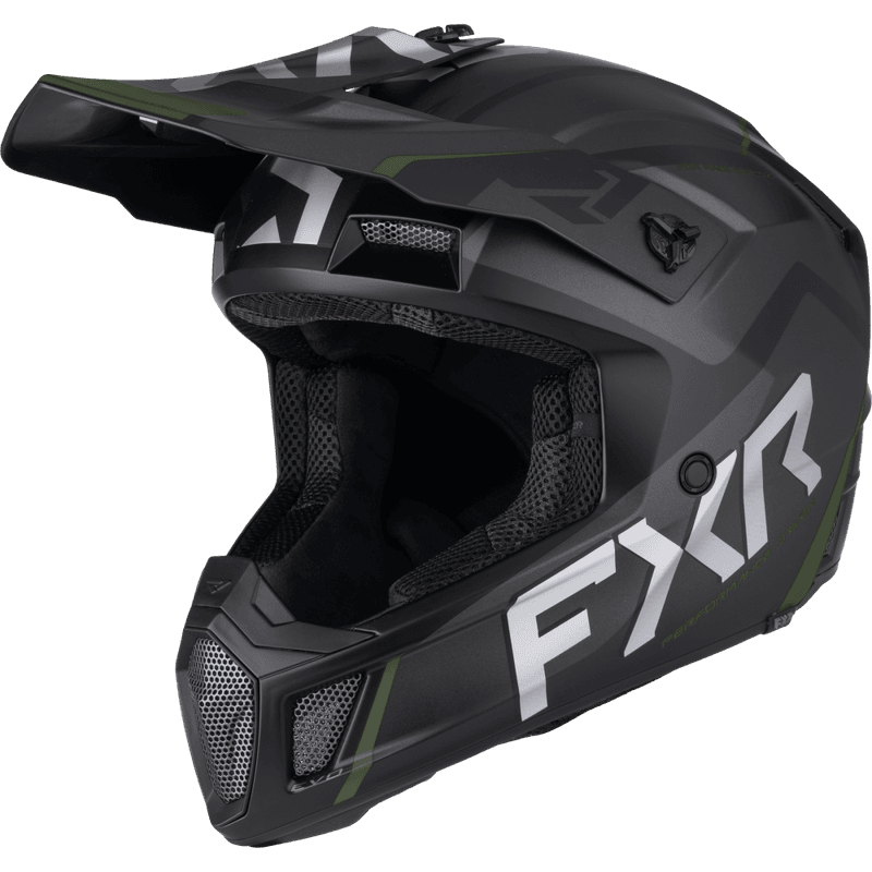 FXR Clutch Evo Helmet 26, black/army