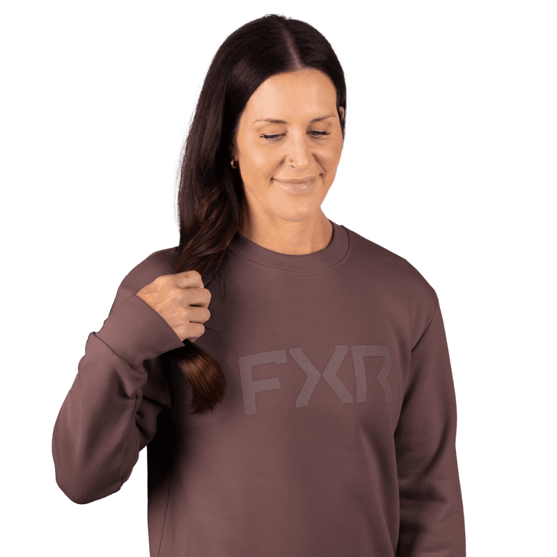 FXR W Core Cotton Crewneck Sweatshirt 26, raisin