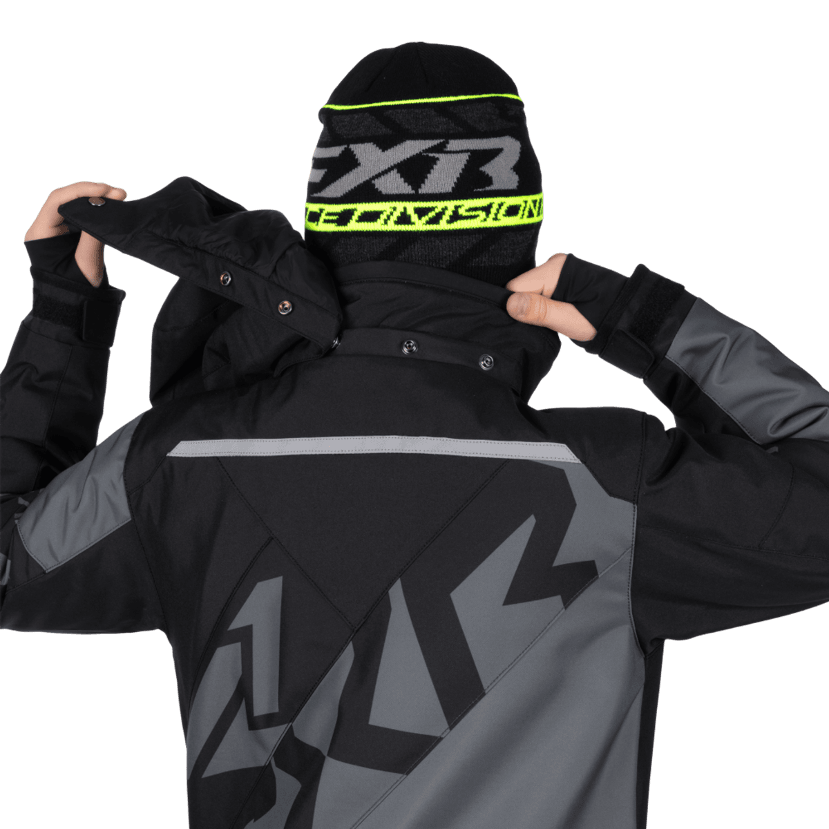 FXR Yth Cold Cross CX Monosuit 26, black/charcoal