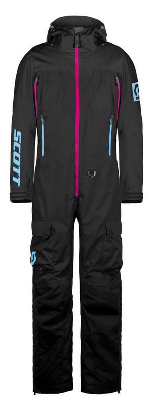 Scott Back-X Monosuit Dame, sort