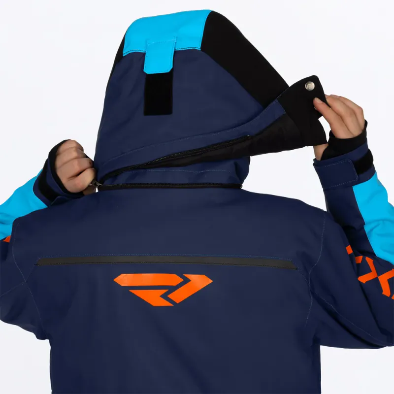 FXR Yth Vertical Monosuit 27, midnight/blue/orange