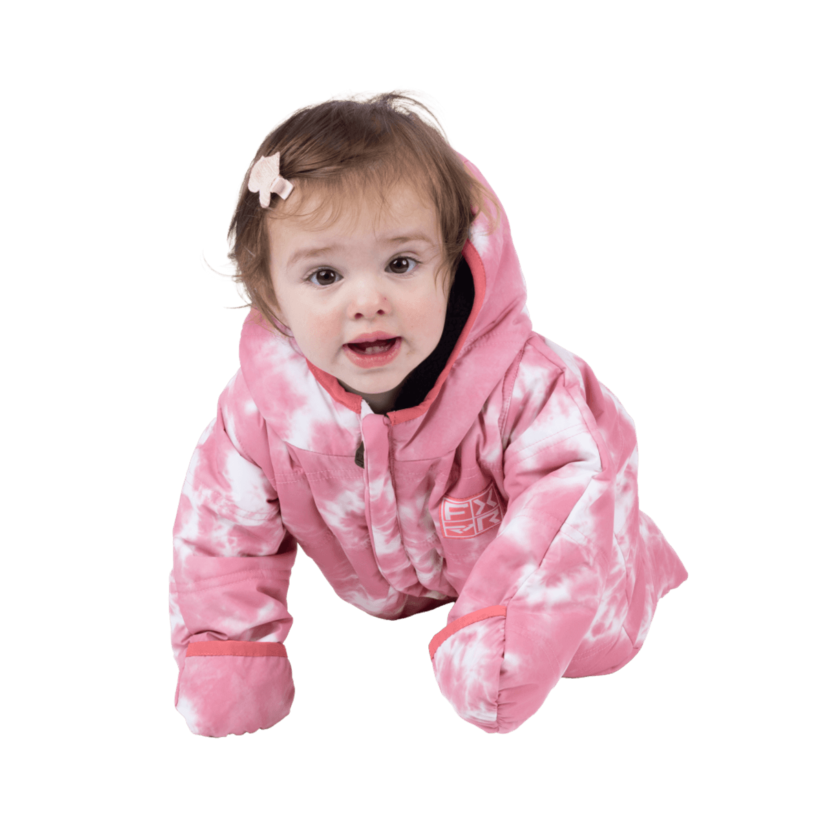 FXR Infant Kicker Snowsuit 26, rose dye