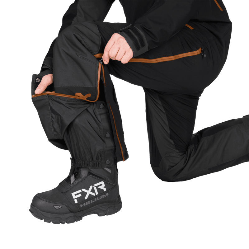 FXR M Vertical MTX Ins Monosuit 26, black/asphalt/kash